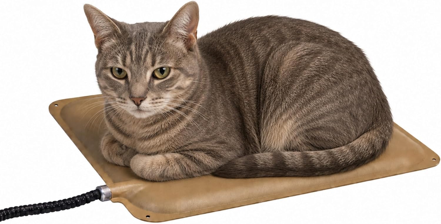 K&H Heating Pad, Extreme Weather Kitty Pad, Indoor Outdoor, Safety Listed