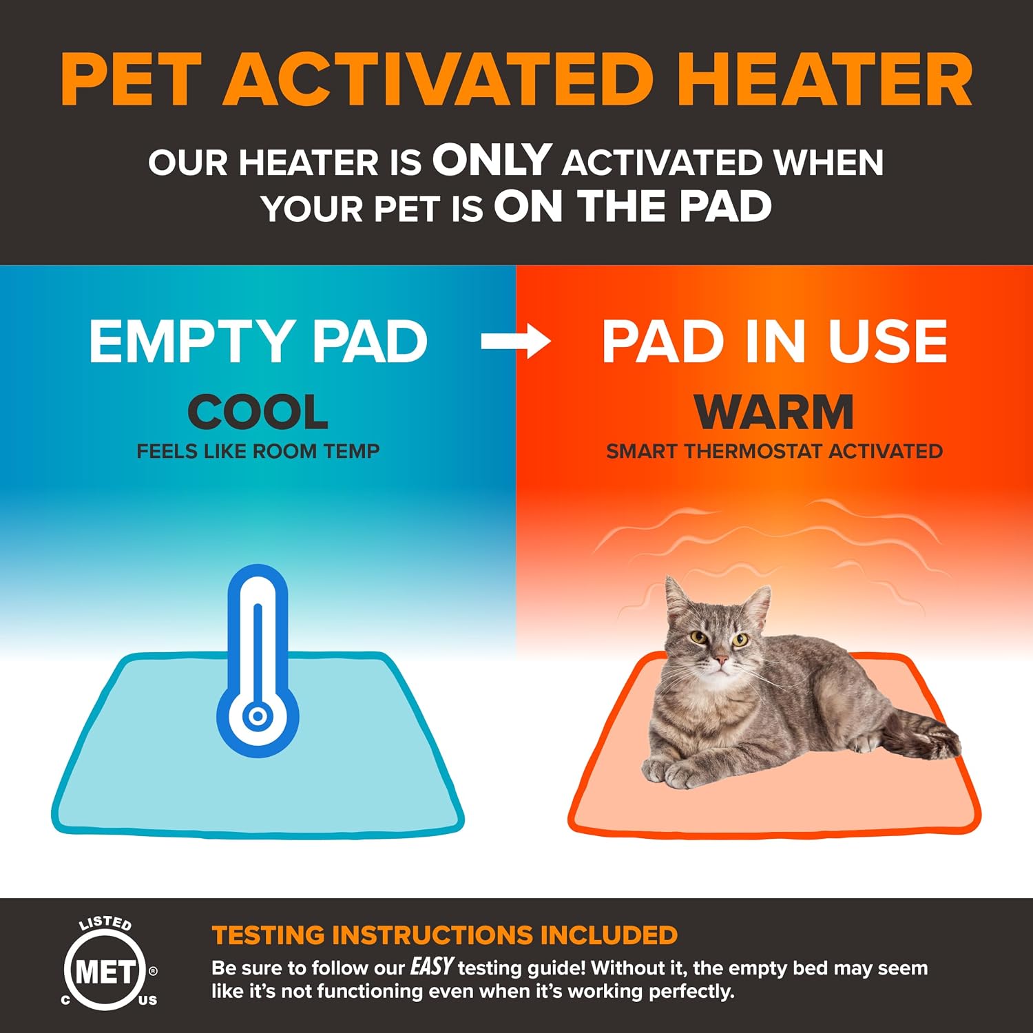K&H Heated Cat House for Outside, Wide Extreme Cold Weatherproof Shelter