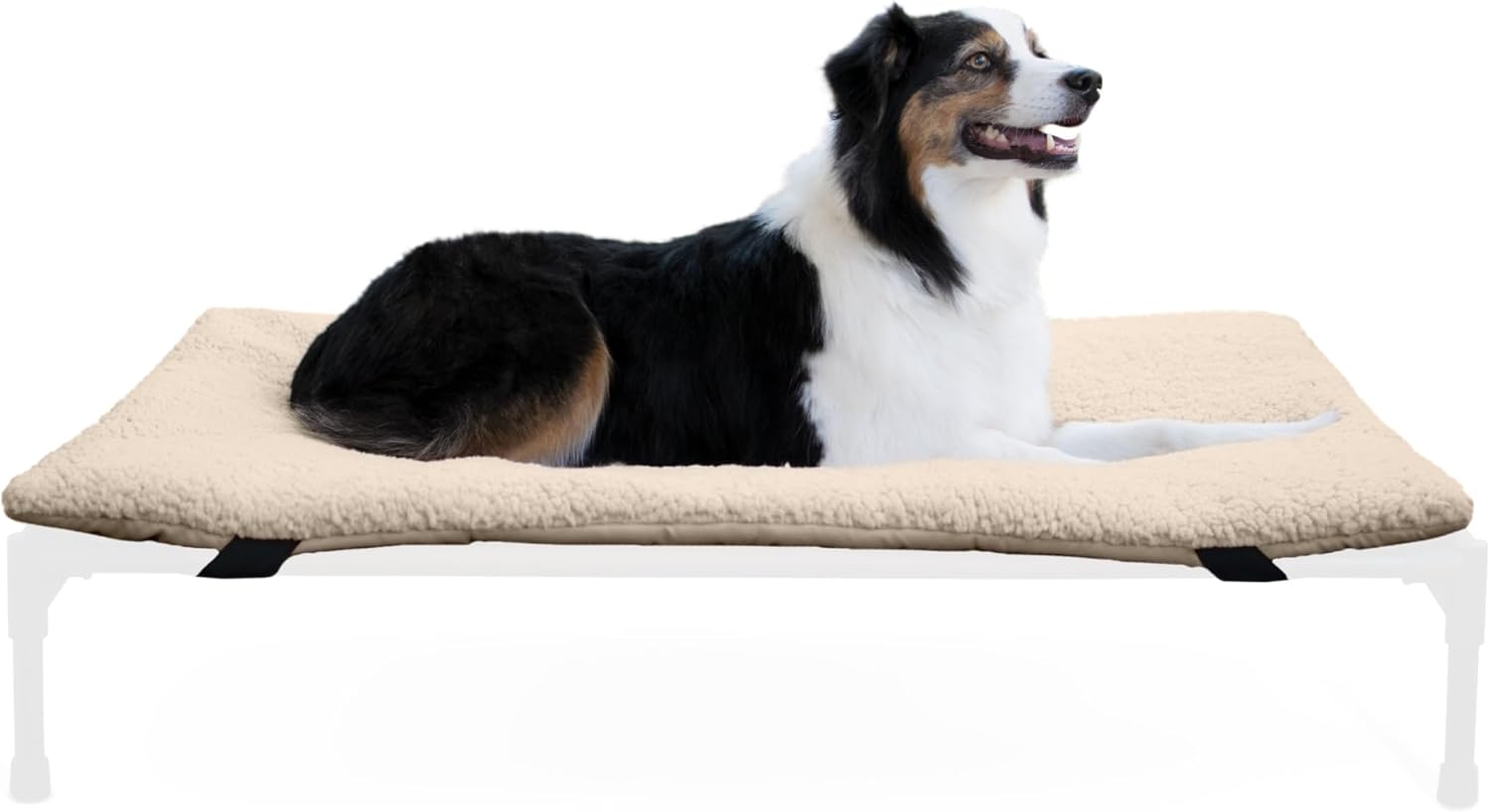 K&H PET PRODUCTS Original Pet Cot Microfleece Pad - Tan, Large 30 X 42 Inches