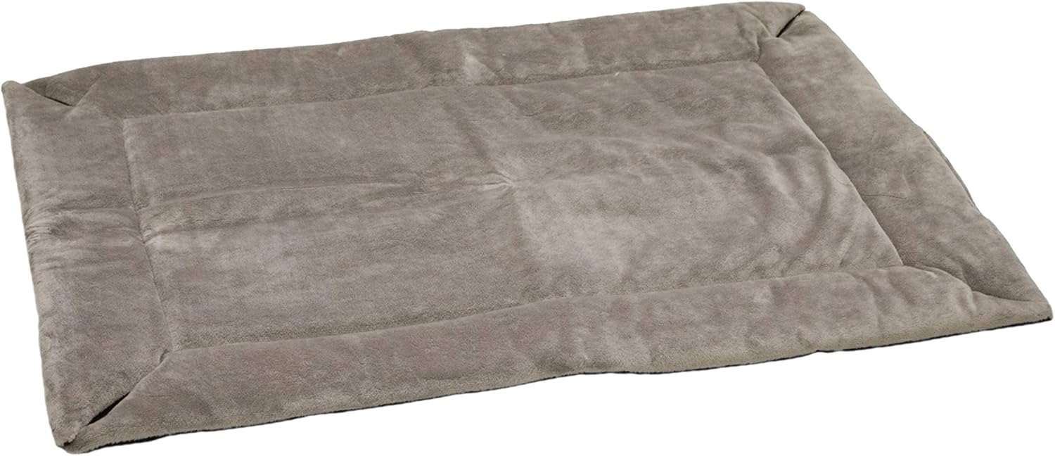 K&H PET PRODUCTS Self-Warming Crate Pad Gray Medium 21 X 31 Inches