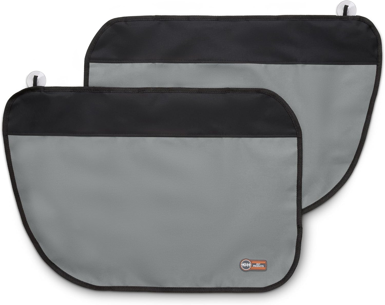 K&H Car Door Protector for Dogs, 2 Pack, 27x19in Gray