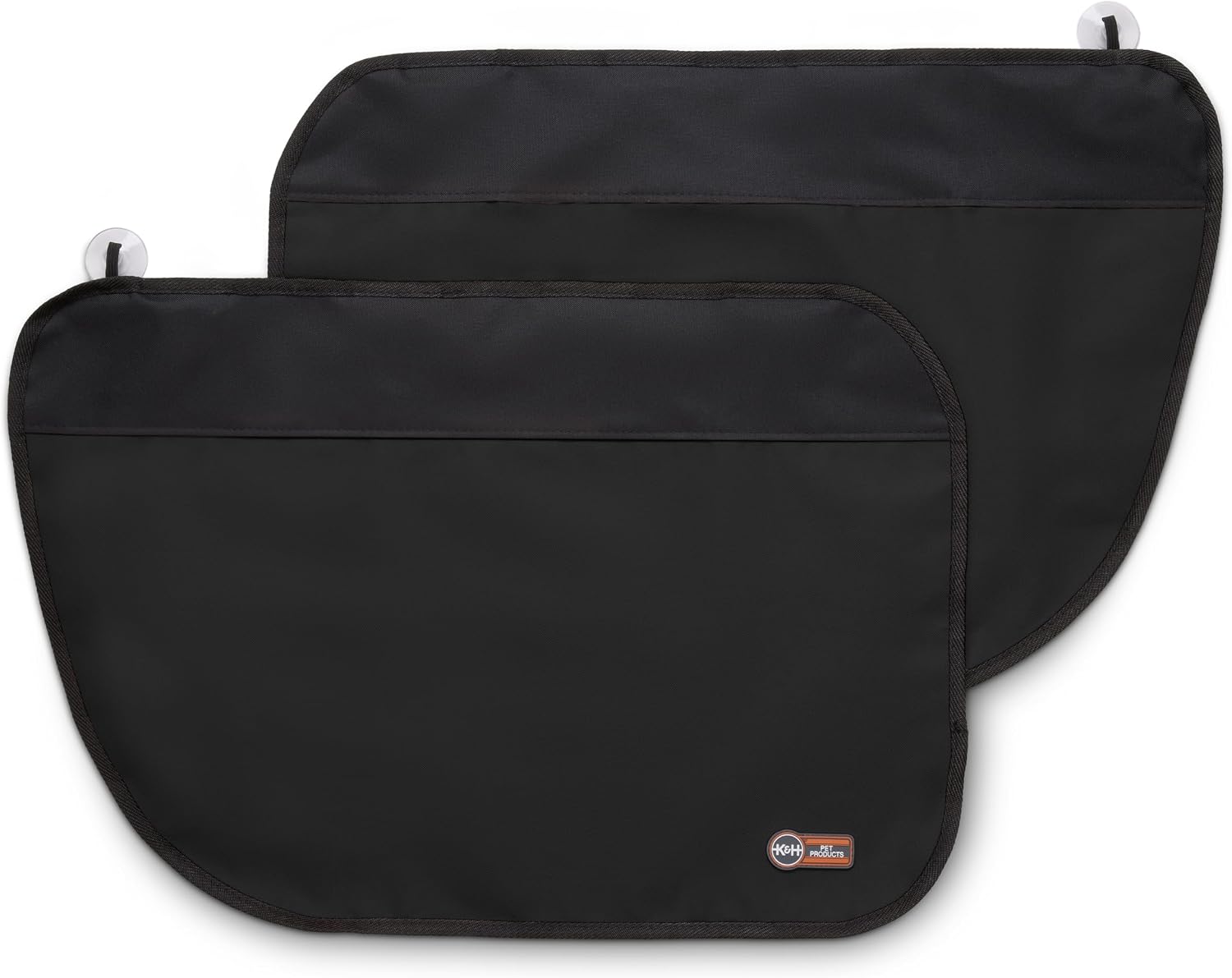 K&H Car Door Protector for Dogs, 2 Pack - 27x19in Black