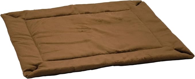 K&H PET PRODUCTS Self-Warming Crate Pad Mocha X-Small 14 x 22 Inches