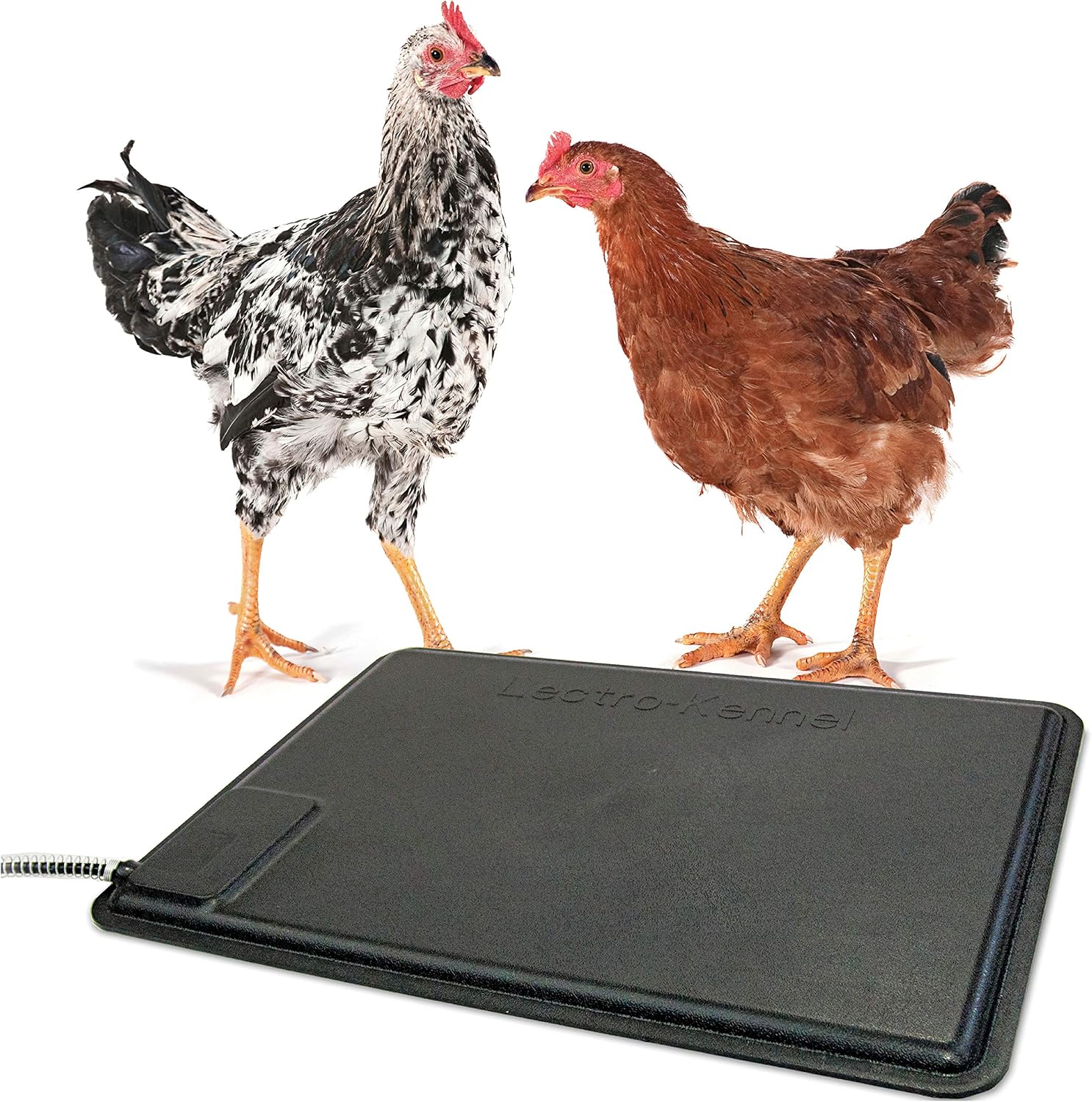 K&H PET PRODUCTS Thermo-Chicken Heated Pad Black 12.5" x 18.5" 40W